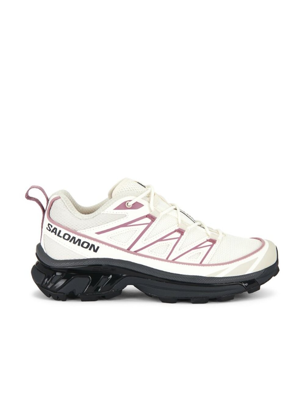 Salomon XT-6 Expanse Sneaker in Vanilla Ice, Dusky Orchid & Asphalt mesh